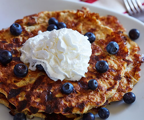 Cottage Cheese Pancakes