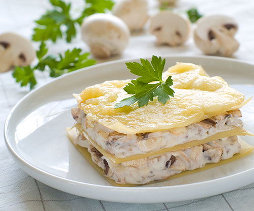 Creamy Roasted Vegetable Lasagna