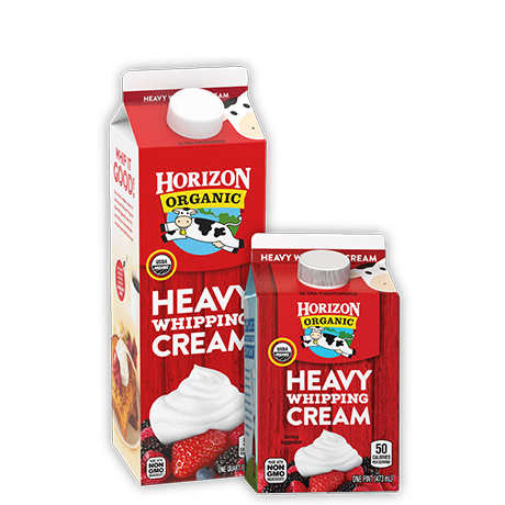 Organic heavy whipping cream