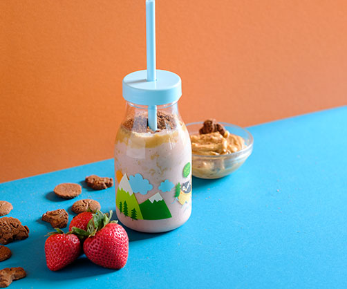 Peanut Butter and Jelly Smoothie