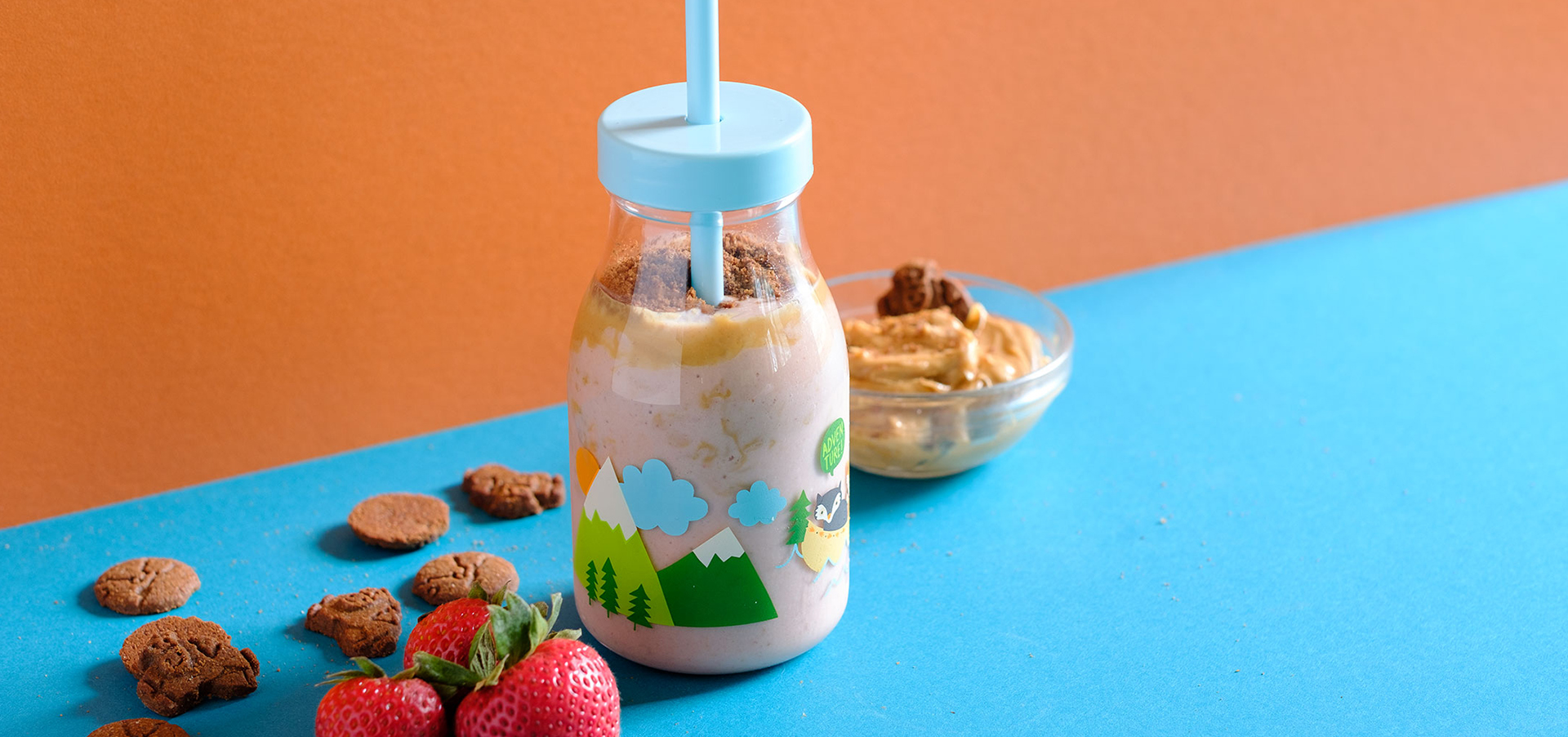 Peanut Butter and Jelly Smoothie