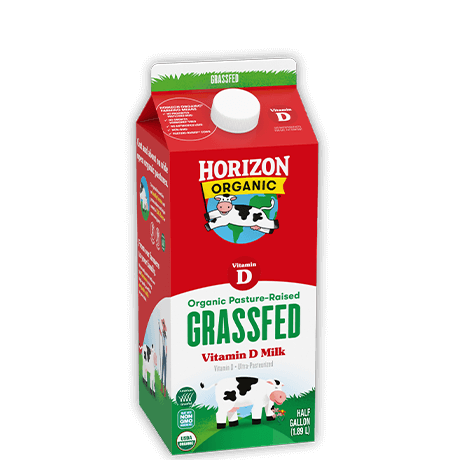 Organic grassfed whole milk